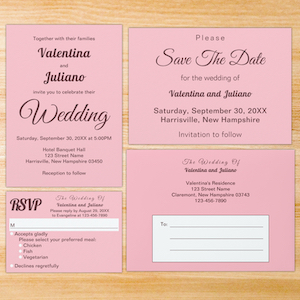 Pink Wedding